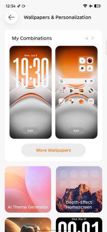 Customization options - Tecno Pova 8 review